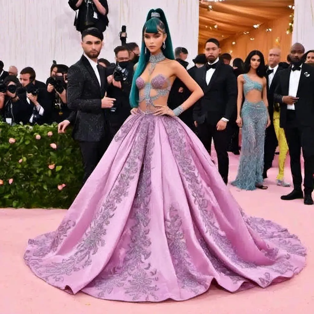 Prompt: <mymodel>vestido do met gala 2024

