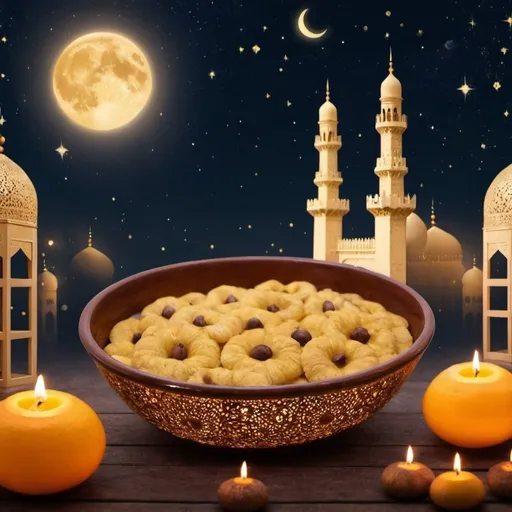 Prompt: حلول ماه مبارک رمضان مبارک باد