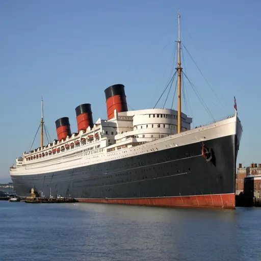 Prompt: R.M.S Queen Mary