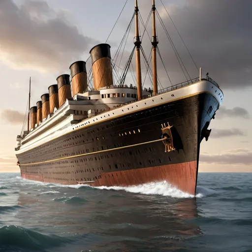 Prompt: titanic II