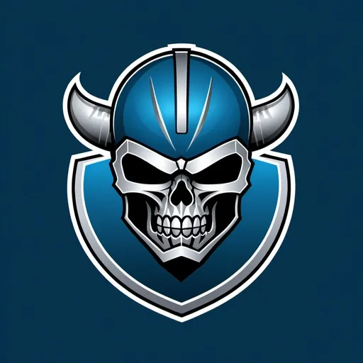 Prompt: (logo design), football logo, fantasy football team themed, bold and dynamic, incorporating a rugged outlaw aesthetic, colors of (Hawaiian blue) and (silver), sleek typography capturing team name “Outlaw Offensive”, modern and eye-catching, crisp lines, professional look, emblem created with high attention to detail, ideal for merchandise and branding, vibrant and appealing.