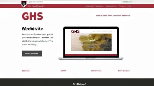 Prompt: Simple website saying GHS 