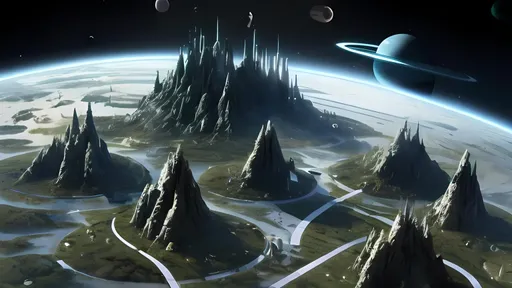 Prompt: Futuristic, physically correct human terraforming other planets, type 2 civilization, space exploration, high-tech terraforming equipment, diverse human settlement, space colonization, ultra-realistic, detailed, futuristic, sci-fi, advanced technology, diverse landscapes, space habitat, realistic humans, precision engineering, high-quality, detailed textures, advanced civilization, space travel, terraformed planets, immersive lighting, space infrastructure, Humans vs Aliens, Space Fight, Type 3 Civilization, Galactic Empire