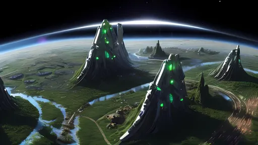 Prompt: Futuristic, physically correct human terraforming other planets, type 2 civilization, space exploration, high-tech terraforming equipment, diverse human settlement, space colonization, ultra-realistic, detailed, futuristic, sci-fi, advanced technology, diverse landscapes, space habitat, realistic humans, precision engineering, high-quality, detailed textures, advanced civilization, space travel, terraformed planets, immersive lighting, space infrastructure, Humans vs Aliens, Space Fight, Type 3 Civilization, Galactic Empire, Space Ships, Sace Crafts, Human Evolution