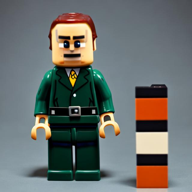 Prompt: Hitler Lego