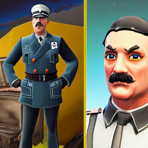 Adolf Hitler New Fortnite Skin Openart