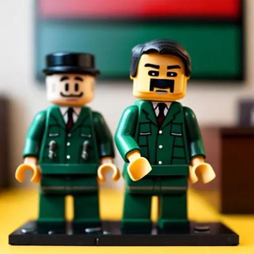 Prompt: Hitler Lego