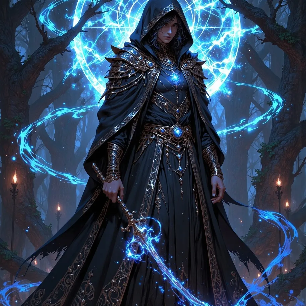 Prompt: dark wizard