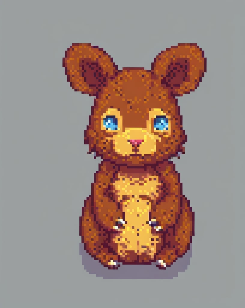 Prompt: pixel animal