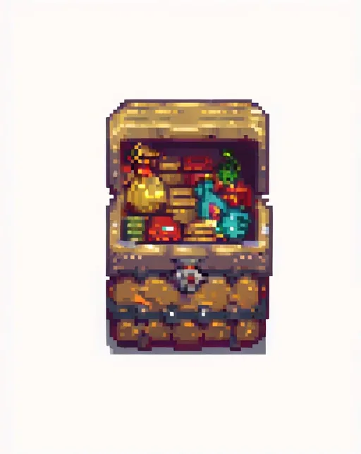 Prompt: treasure chest