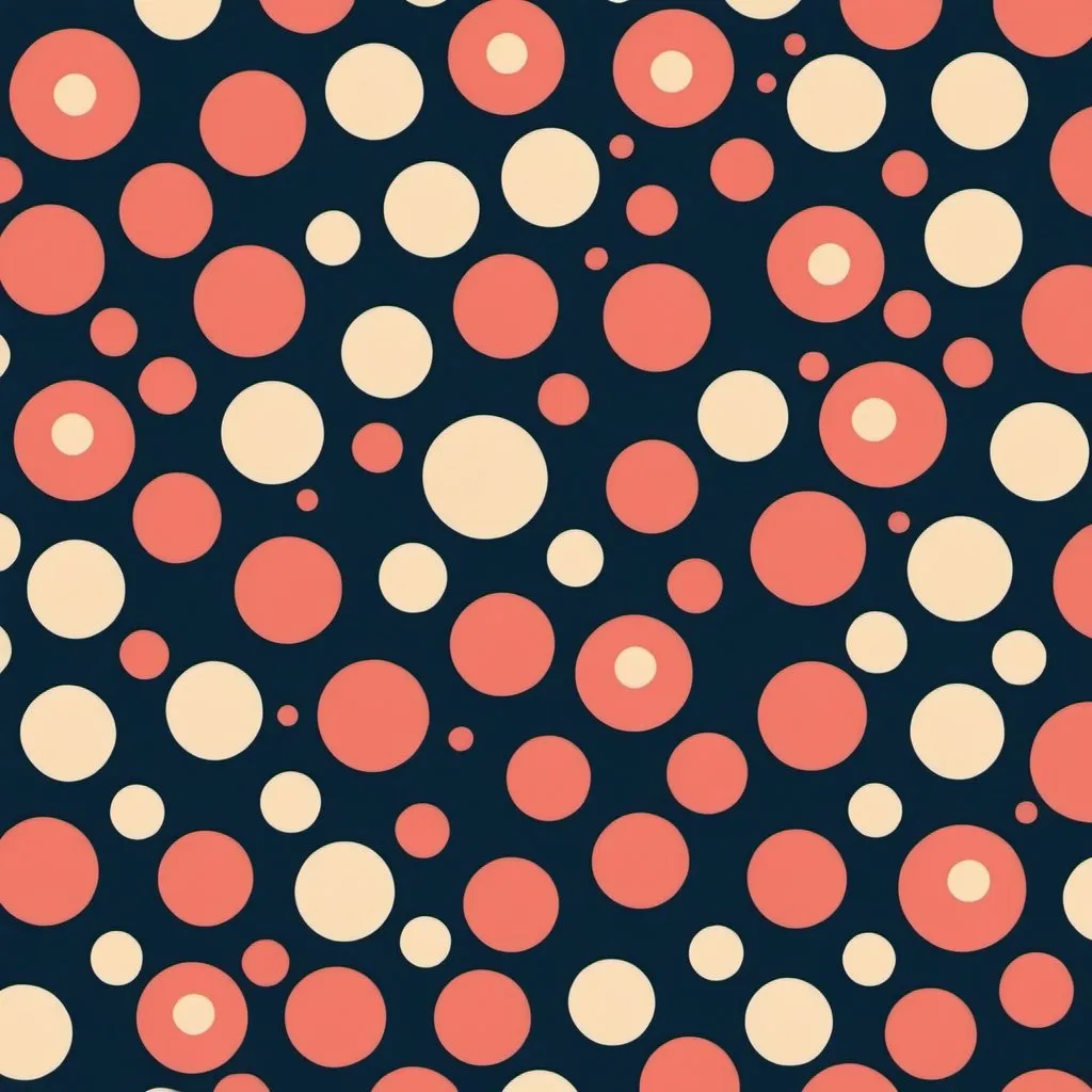 Prompt: polka dots pattern