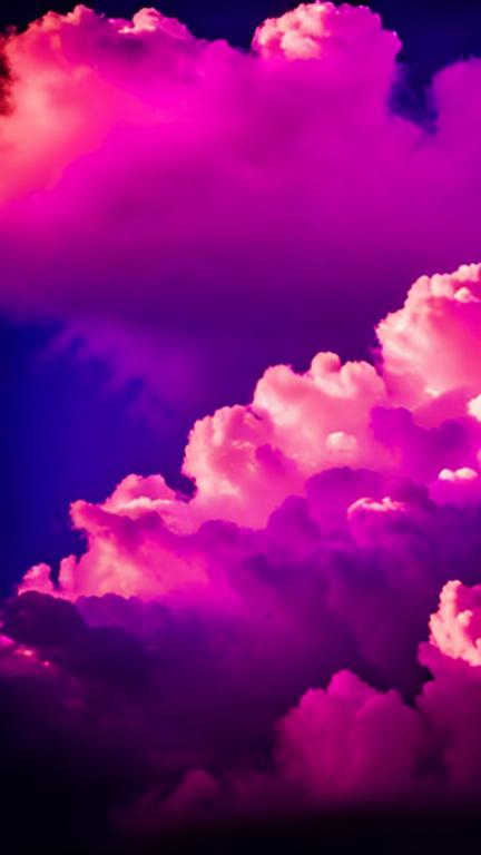 Prompt: pink cloud background, 4hd, cat