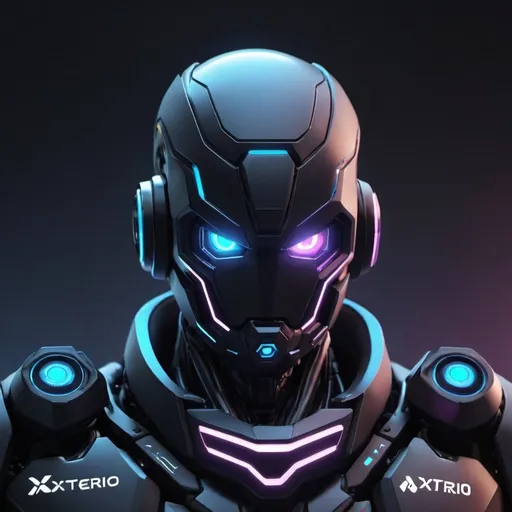 Prompt: Create  AI Gaming  world With " Xterio " brand
