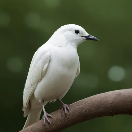 Prompt: I want a white bird 