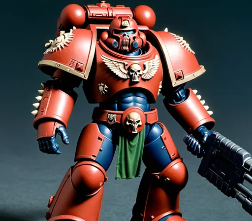 Prompt: Space marine doomslayer