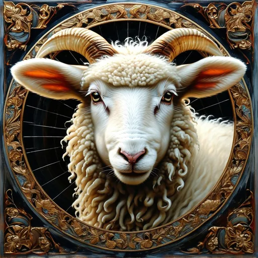 Prompt: the Lamb of God 