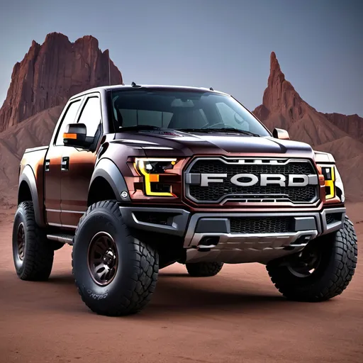 Prompt: mais moi une voiture ford raptor

