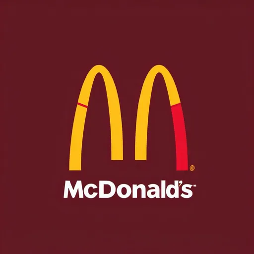 Prompt: mcdonalds logo color palette