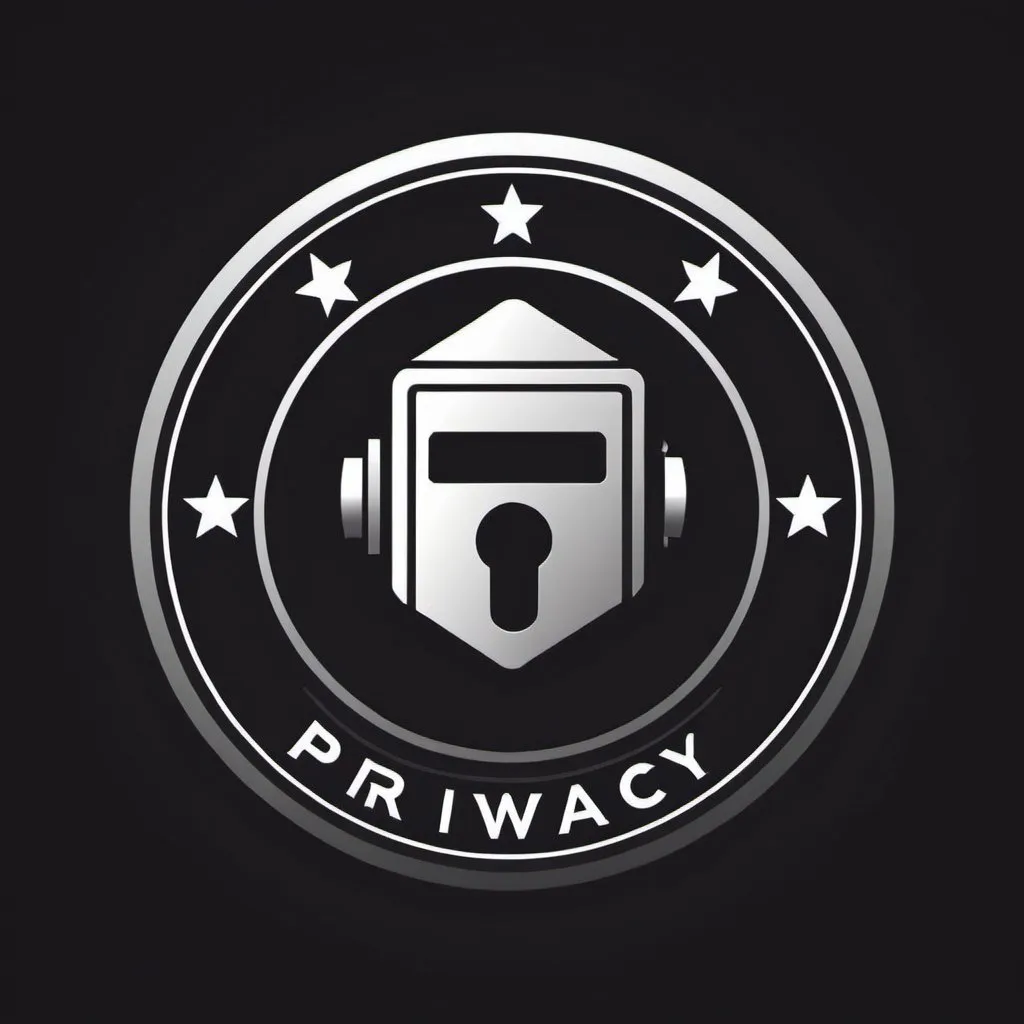 Prompt: privacy band logo