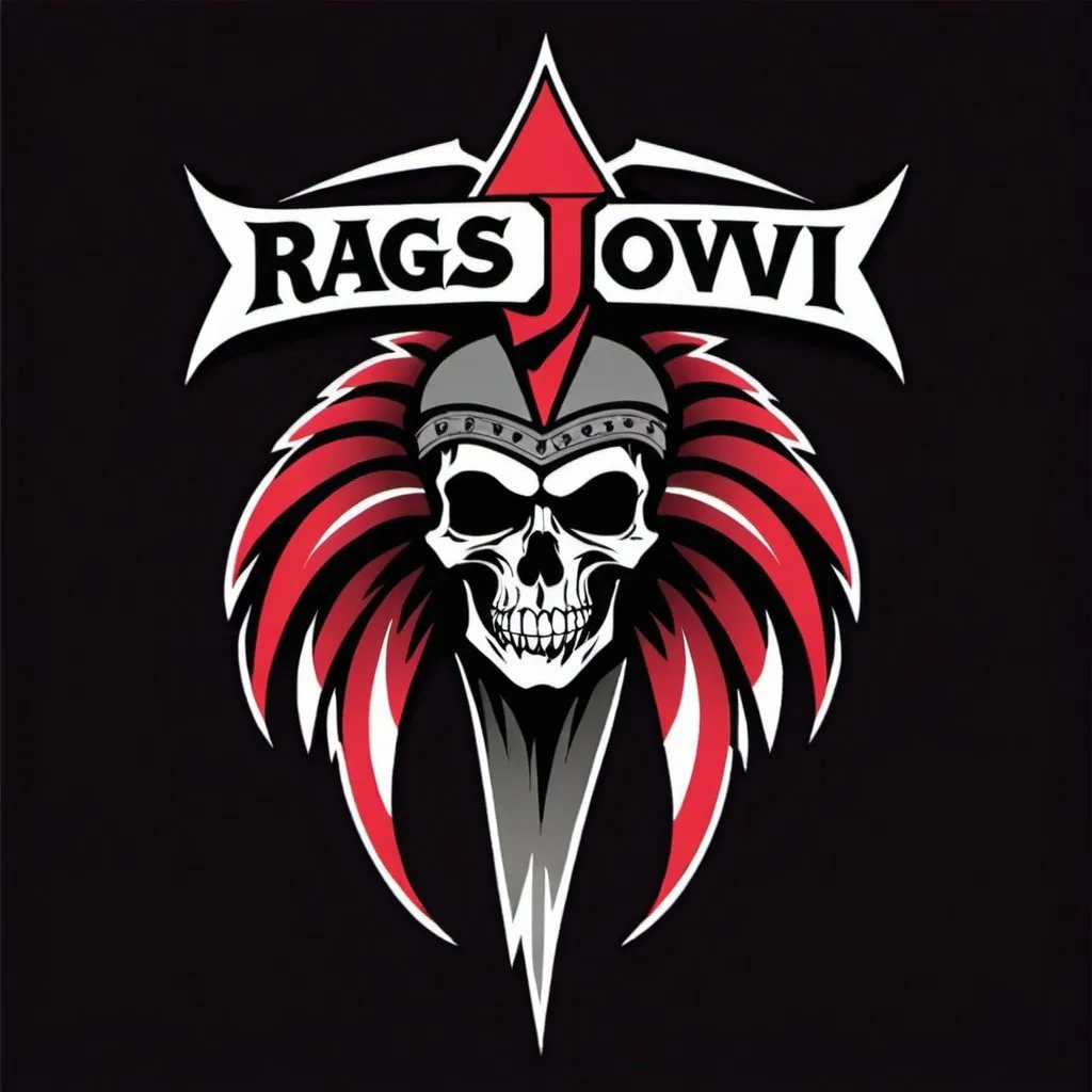 Prompt: The Rages Band 2024 logo looks like a Bon Jovi logo