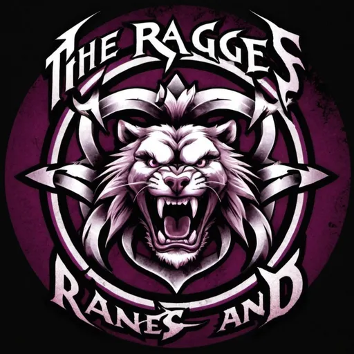 Prompt: The Rages Band logo 