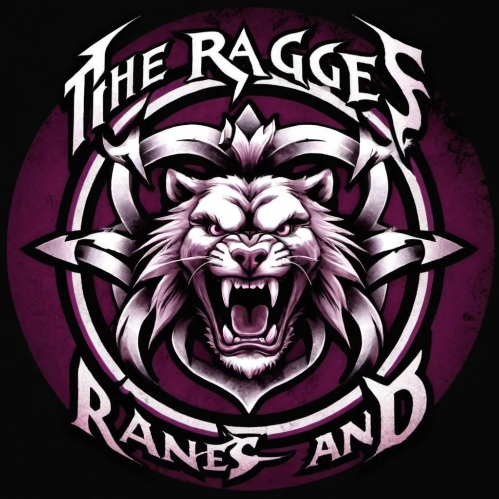 Prompt: The Rages Band logo 