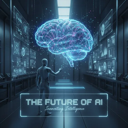 Prompt: future of AI just sample image