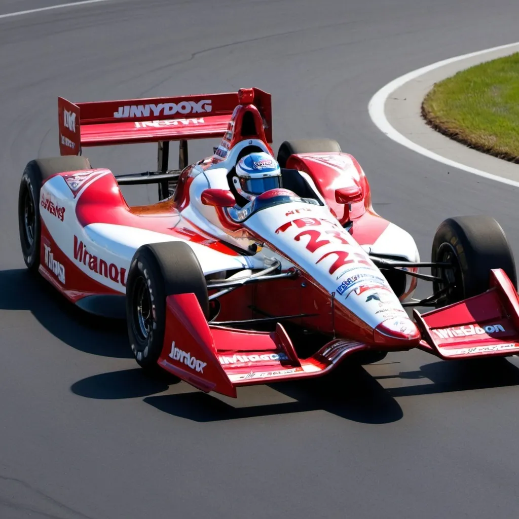 Prompt: can you remake justin wilson 2014 indycar
