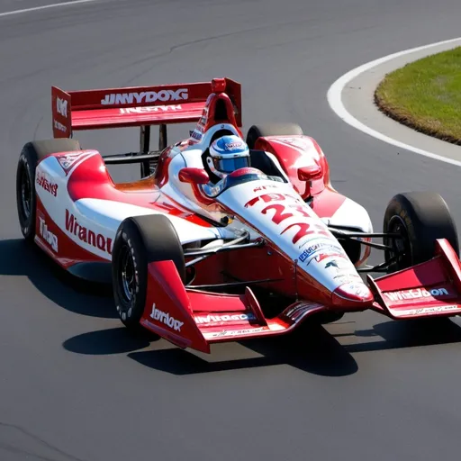 Prompt: can you remake justin wilson 2014 indycar
