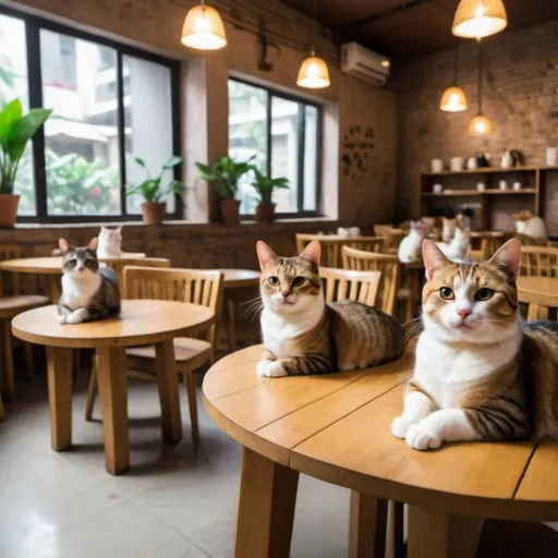 Prompt: User demand in a potential cat café in Dhaka for a survey google form background photo
