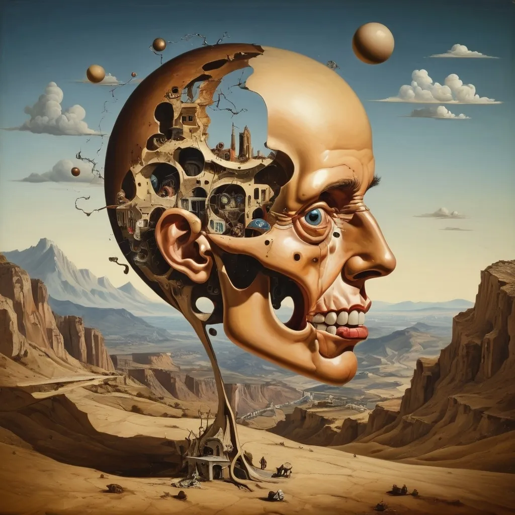 Prompt: Dali style anticapitalistic art