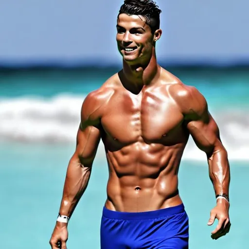 Prompt: Cristiano Ronaldo 4k cuerpo entero 