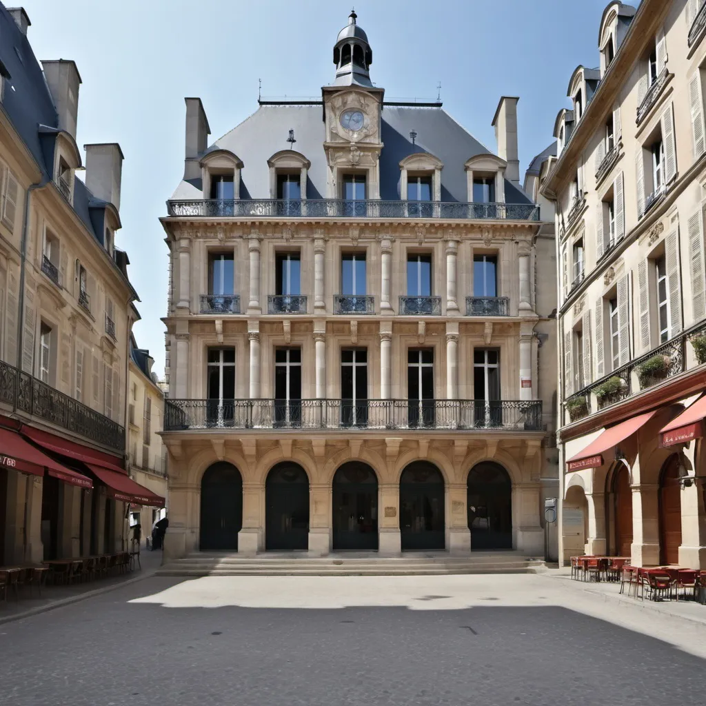 Prompt: je voudrais une image d'une mairie française