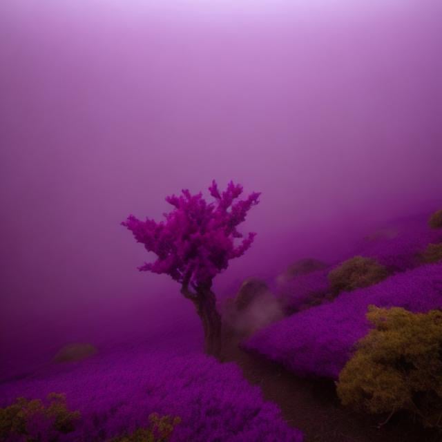 Prompt: a realm beyond our universe, the only light is that of dim purple rifts in the background far away, a void, space, heat death of the universe, in space, no ground, a vague eerie mist of purple stuff