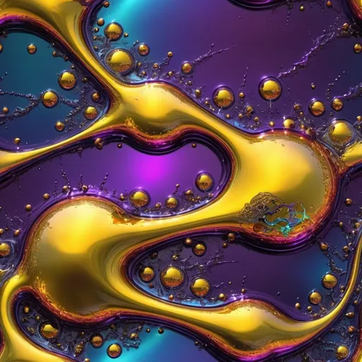 Prompt: A busy storm of iridescent yellow & amethyst colored & twining lightning bolts, floating reality-warping mirror-finish fractal-bubbles of all sizes, drifting drops of dark red blood, metallic banana yellow symbols, chrome & iridescent, electric blue, copper, pearlescent white, royal purple, iridescent orange, dark green. Photo Quality, highly detailed, perfect, 3D, steampunk, acrylic graffiti look in a photograph, reflective chrome Bright acrylic iridescent  & dark purple storm clouds, with hot pink & metallic green lightning design on the scooter, pearlescent white & obsidian black, teal, blood red, hot pink, gold,  copper, brass, clear acrylic, hyperrealistic, cool unique design, polished aluminum, unique design. Perfect 3D photo, golden hour under storm clouds perfect lighting.