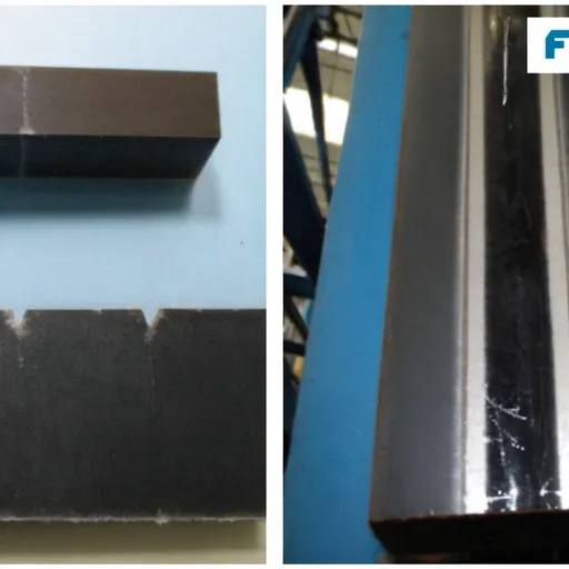 Prompt: Fracture toughness in polymer matrix composites with 3 point bending test