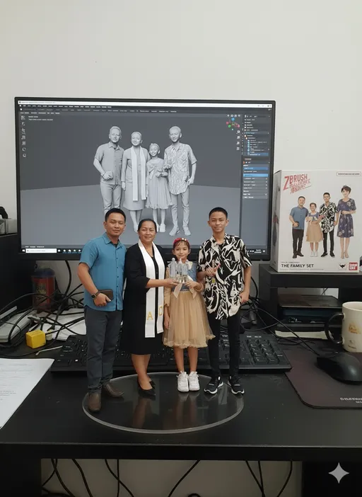 Prompt: prompt : Nure two hand gently pick up the figure on the frame and rotate it slightly for inpection.the model in the packaging box remain stationary,while all other background elements stay unchanged.