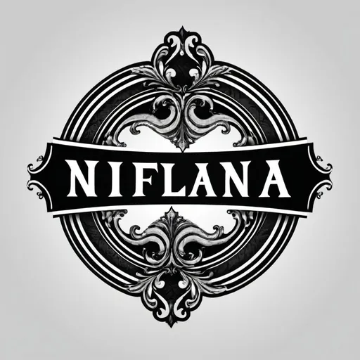 Prompt: creat a logo with a name Nilton and Delfiana on it
