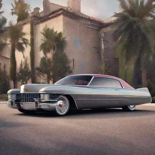 Prompt: Future retro Cadillac  