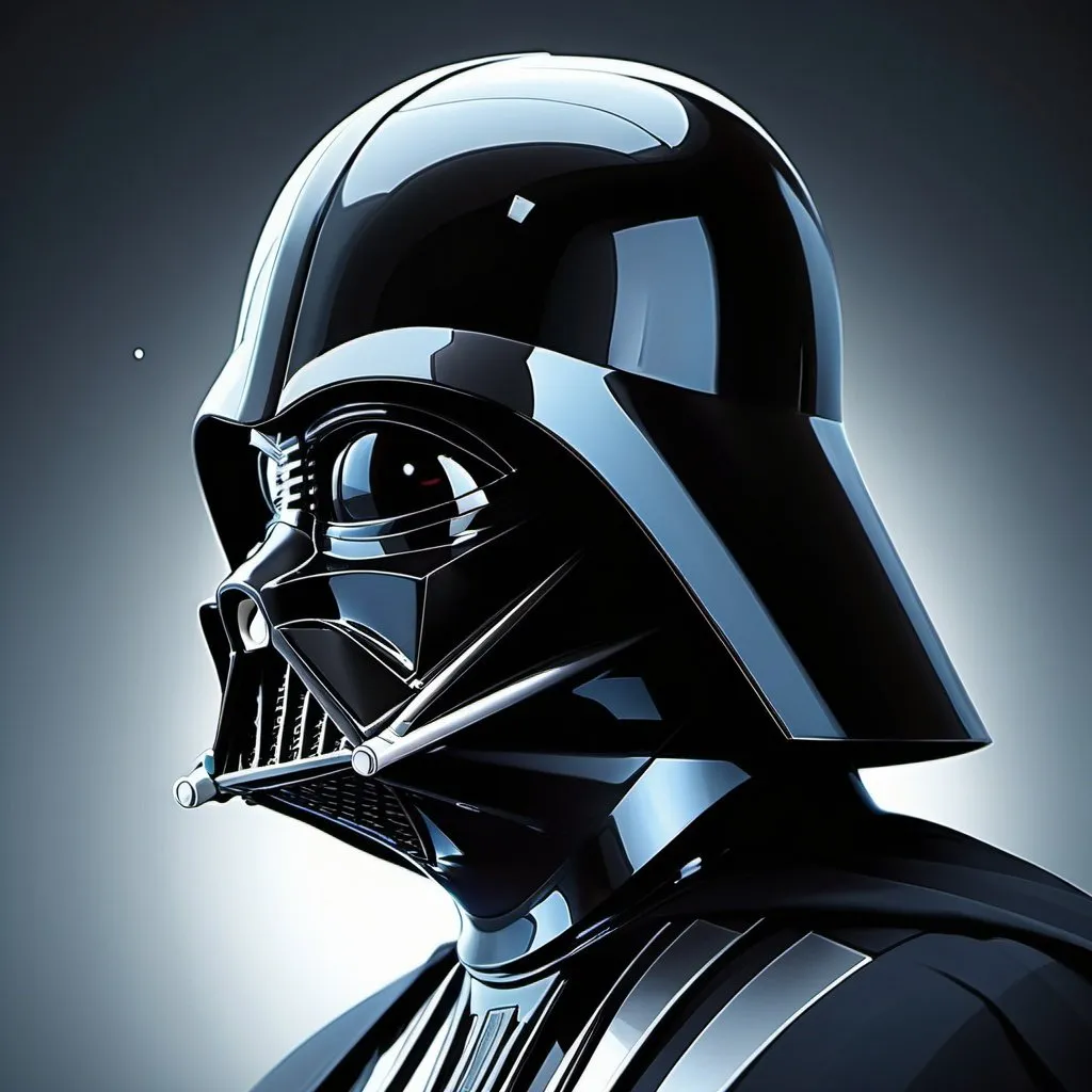 Prompt: "Profile of Darth Vader / geometric shapes, sharp lines, stark"
Weight:1   

"Beautiful, cinematic, intricately detailed, polished, amazing background, creative composition, artistic framing, colourful, high contrast, dynamic, cartoon, web comic, quirky, cel-shaded, digital drawing, by Emmy Cicierega and Pascal Campion, 32k Resolution, Molecular Precision."
Weight:1 