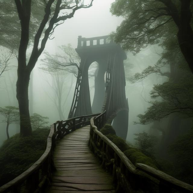 Prompt: "Enchanting cinematic film still of three winding paths originating from three points in a lush forest leading to mysterious and fantastical Bridge. Misty, Serene but dim atmosphere."
Weight:1
"A stormtrooper stands in the foreground facing the distant bridge."
Weight:1
"Amazingly hyperdetailed, a masterpiece, ethereal, photorealistic, 8k resolution, 64 megapixel, HDR, detailed, intricatetly detailed."
Weight:0.9

"ugly, tiling, poorly drawn hands, poorly drawn feet, poorly drawn face, out of frame, extra limbs, disfigured, deformed, body out of frame, blurry, bad anatomy, blurred, watermark, grainy, signature, cut off, draft"
Weight:-0.3 