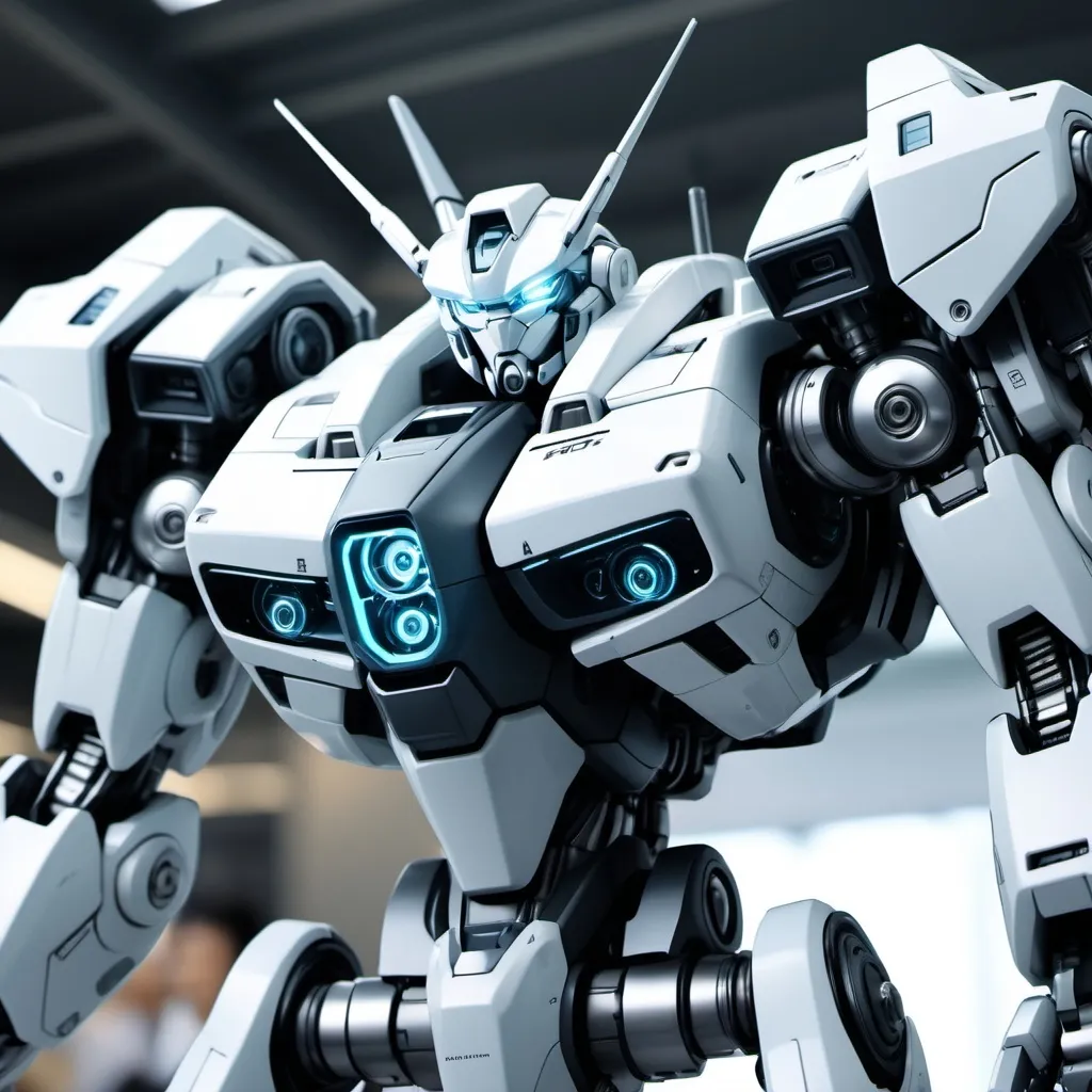 Prompt: MANGA SHOW MECHA, 32k resolution, molecular precision. ultra sharp focus.