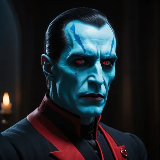 Prompt: Thrawn as Dracula, 16k resolution