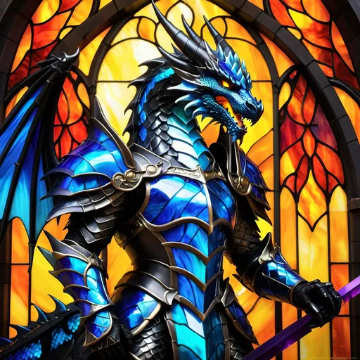 Prompt: Acid-breathing dragonoid with obsidian scale armour and kingly aura, dragonoid figure with mighty presence, big black hot wings and horns, detailed scales with acidic reflections, high-tech fantasy, intense and focused gaze, best quality, highres, ultra-detailed, dragon, fantasy, obsidian armor, kingly, acid breath, hot wings, scales, intense gaze, fantasy lighting