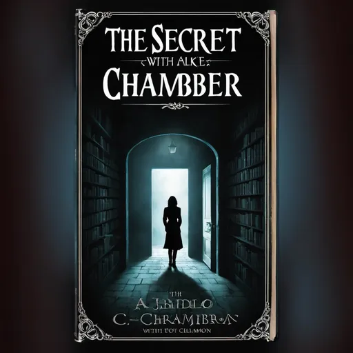 Prompt: Develop a book cover for a novel in a genre you prefer, perhaps mystery, with a title like ‘The Secret Chamber’