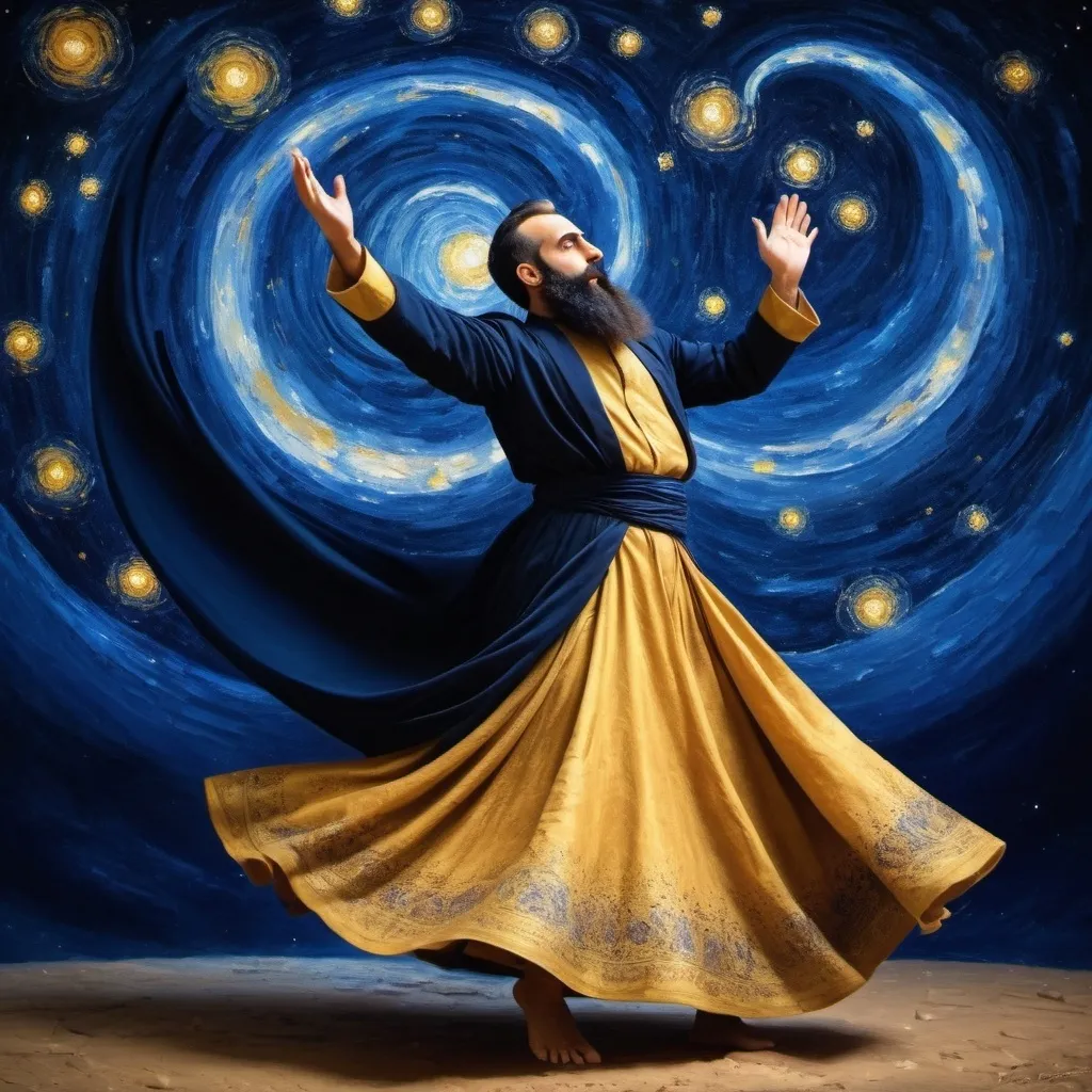 Prompt: THEODORE HERZL SUFI DANCE
