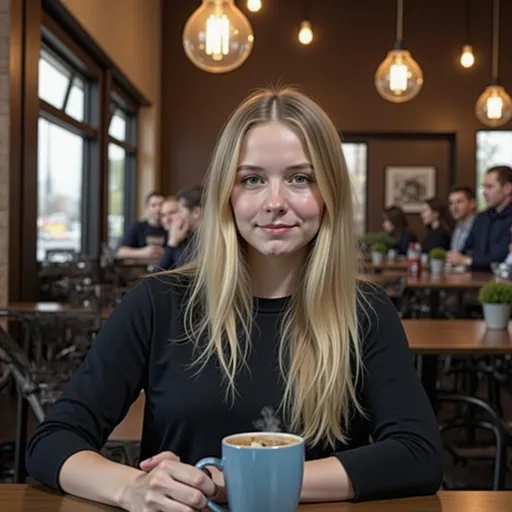 Prompt: @cXPS0c0SaYEDontpZPkF at a cafe 