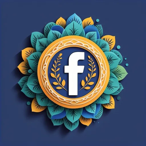 Prompt: "Design a creative and visually appealing logo for a Facebook page named 'लबालब.' The logo should convey the meaning of abundance and fullness, using vibrant colors like shades of blue, green, or golden yellow. Incorporate water or fluid-like elements subtly flowing in a circular or overflowing pattern to emphasize the theme. The typography should be bold and elegant in Hindi, with a modern, clean look. Ensure the design is simple yet memorable, with high-quality details that resonate with a wide audience."