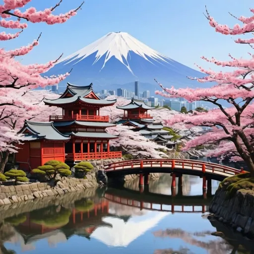 Prompt: Create an easy picture to draw with the japanesse culture with a picturesque picture difference