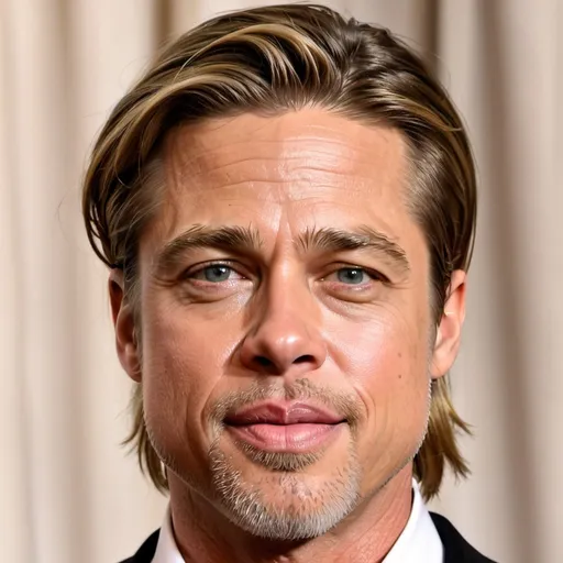 Prompt: make a photo of brad pitt